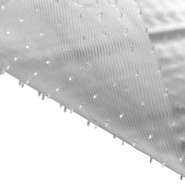 Low-Pile Carpet Runner - Non Slip Carpet & Rug Protection, Washable Clear Vinyl Floor Runners, 27 Inches Wide x 12