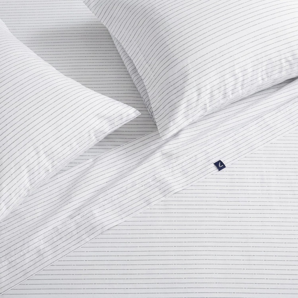 Twin Cotton Percale Sheet Set with Matching Pillowcase