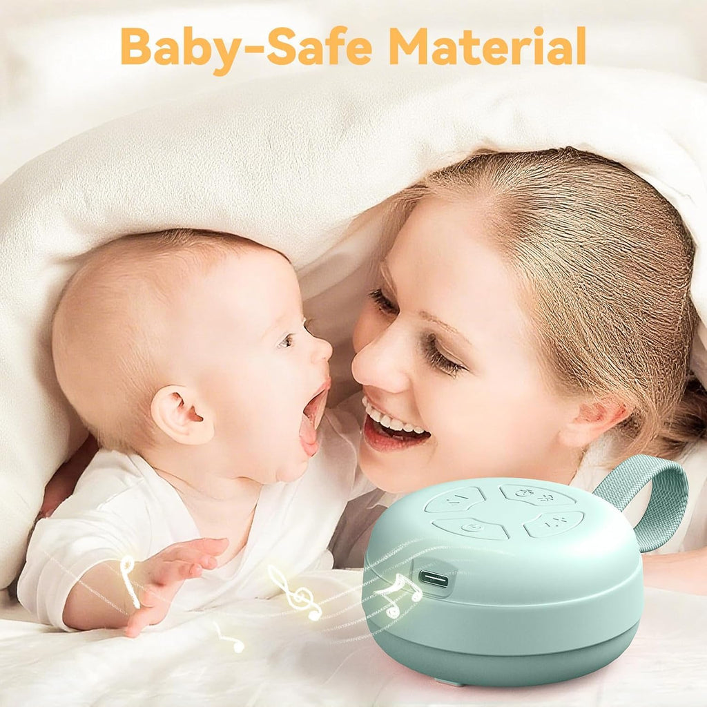 Portable Baby Sound Machine & Essentials for Babies & Kids-Mint
