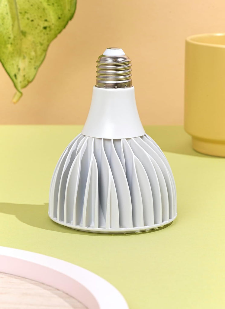Vita LED Grow Light Bulb, E26 PAR30 Full Spectrum, Dimmable, White