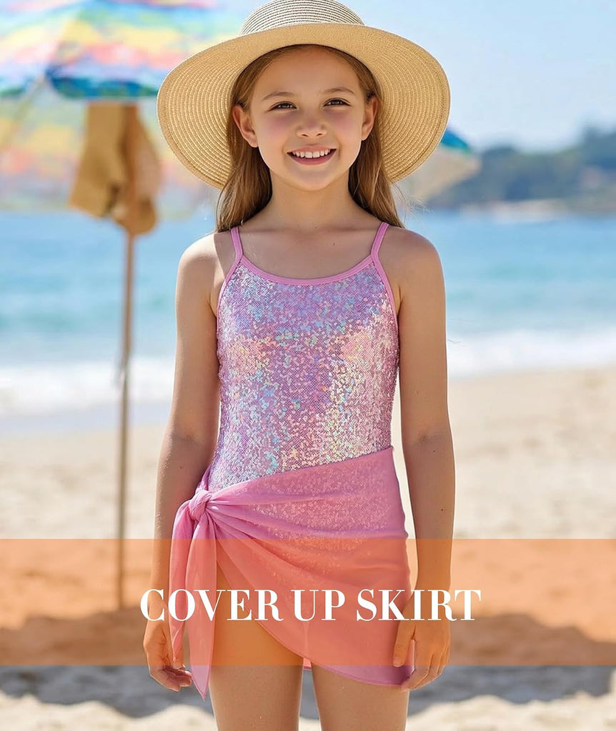 Girls One Piece Swimsuit Cute Swimsuit