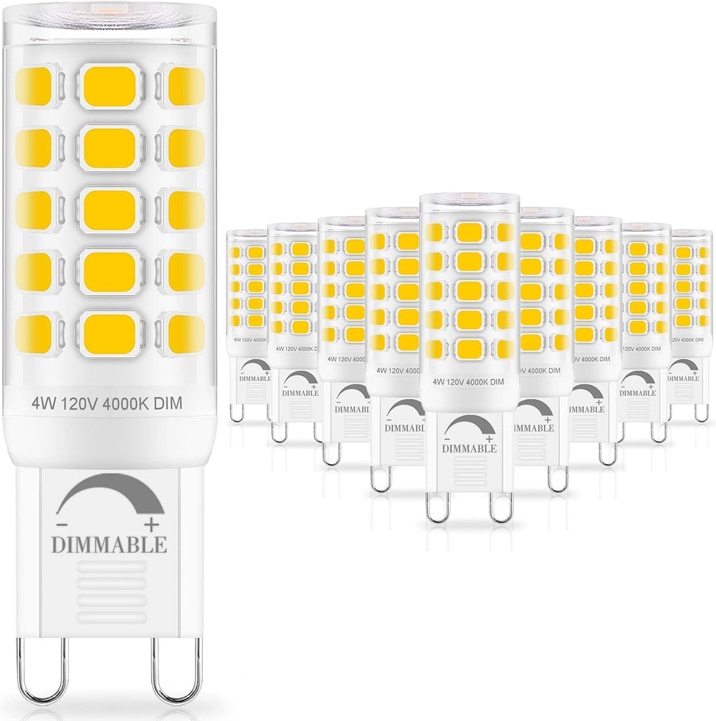 Dimmable G9 LED Bulb, 40 Watt Equivalent Halogen, 4000K