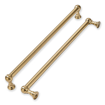 Appliance Handle Pull 18 Inch Hole Center Champagne Bronze Cabinet Pulls Heavy Duty Solid Satin Brass Cabinet