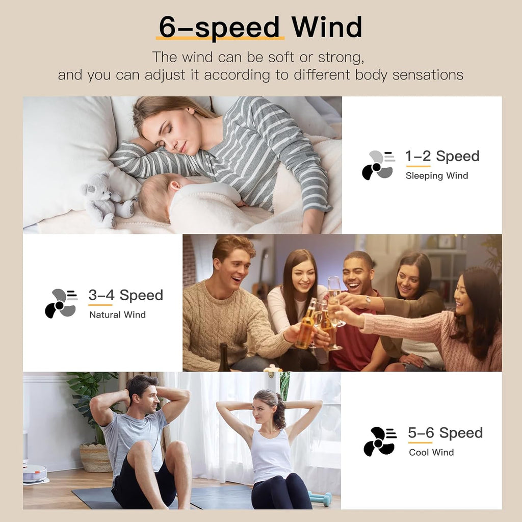 Retractable Ceiling Fan with Lights Remote Control,42'' Low Profile Ceiling Fan with Retractable Blades,Dimmable Full
