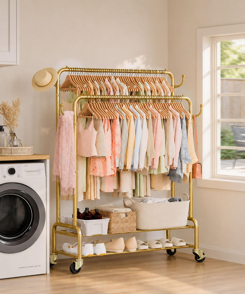 Sturdy Garment Rack : 265 lbs Heavy Duty Clothes Organizer