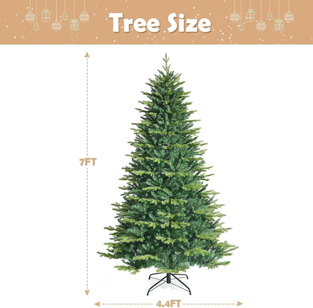 Pre-lit Christmas Tree with 540 LED Lights, APP Controlled Xmas Tree with Color Changing Lights & 2324 Branch