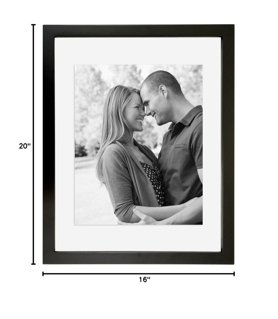 Wood Float Frame, 16x20, Black