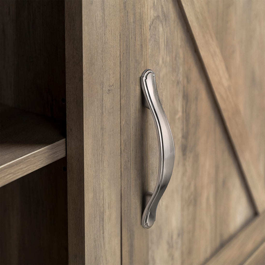 3" Brushed Satin Nickel Cabinet Pulls 10 Pack, AL3028SN