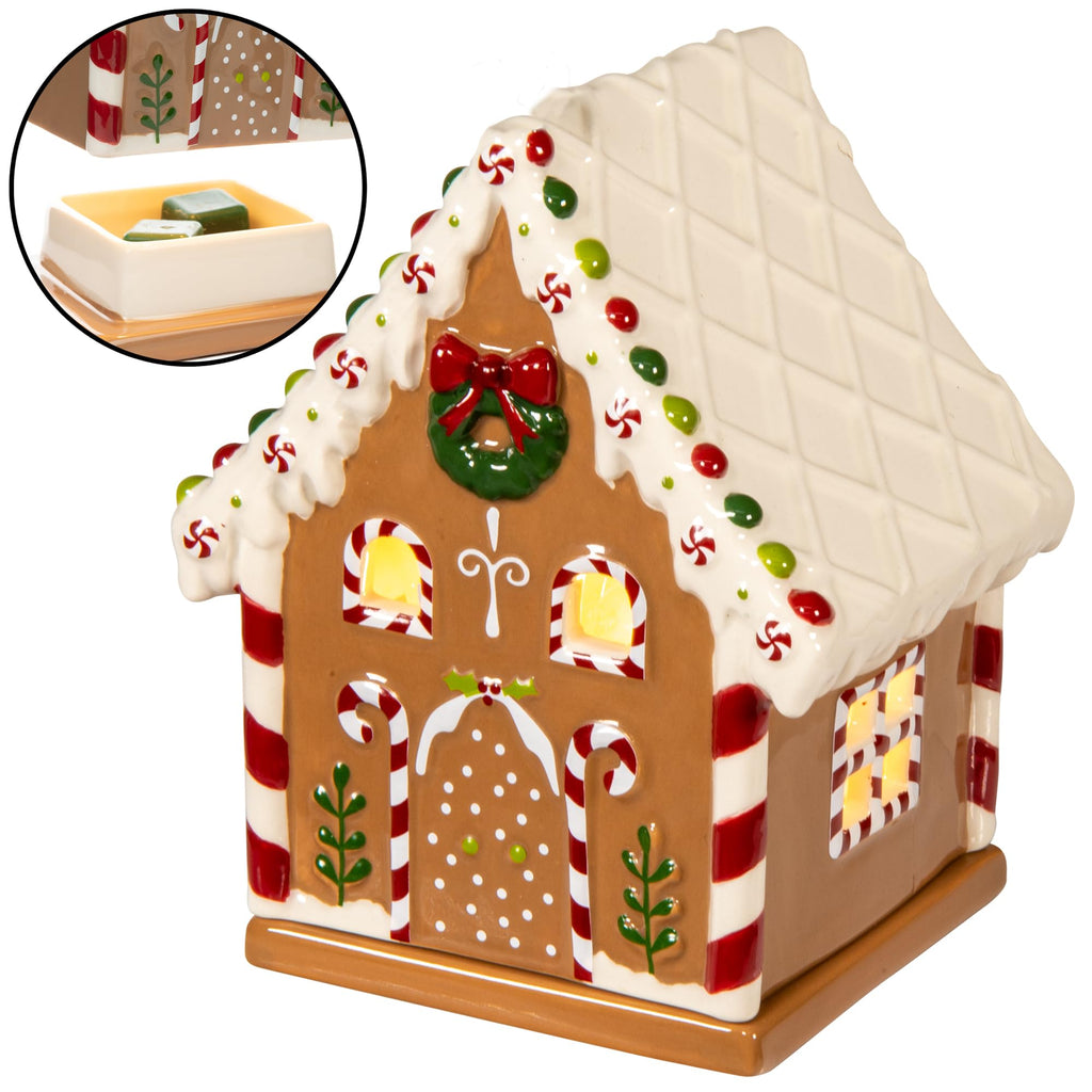 Candy House - Christmas Wax Warmer for Scented Wax Melts