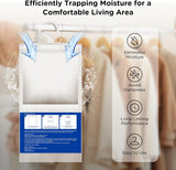 Hanging Moisture Absorbers Hanging Bag for Your Closet, Dehumidifier Bags for Bathroom