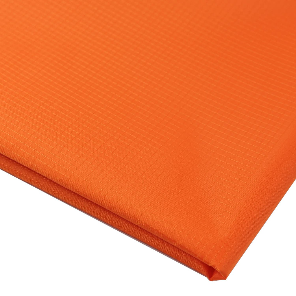 Nylon Ribstop Waterproof Fabric 1.7OZ 70D 58" By 3 Yards(Orange)