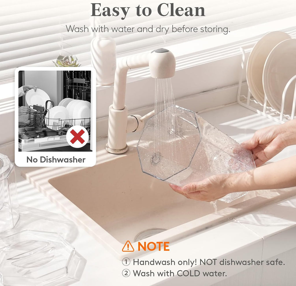 Gallon Drink Dispenser for Party with Leak-Proof Spigot - Set of 2