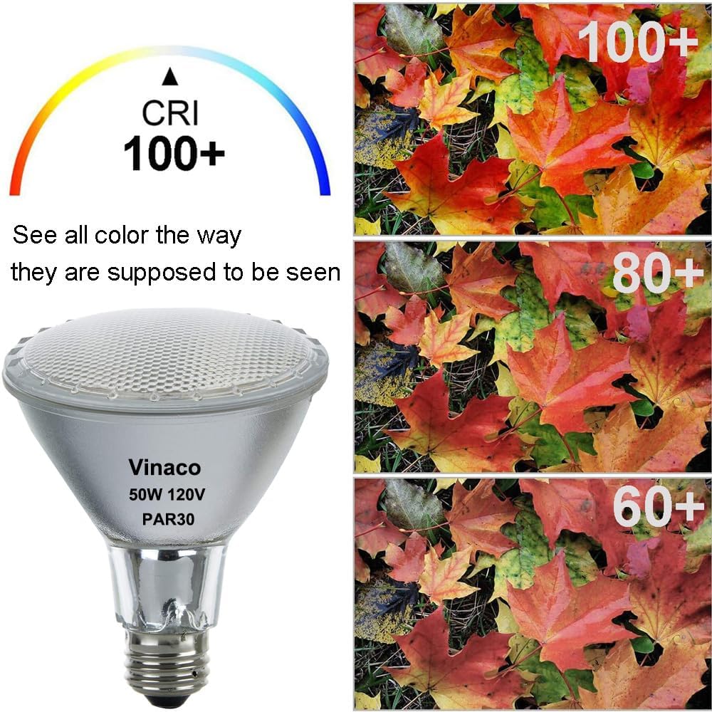 PAR30 Long Neck Halogen Bulb 50W 120V E26 Base 3000K Warm White