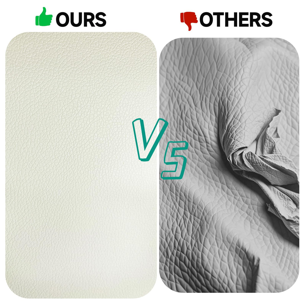 0.9MM Thick Soft Smooth Waterproof Synthetic Fabric Material, Outdoor Boat Automotive, DIY and Crafting Pleather