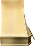 30 Inch Brass Wall Mount Range Hood Baffle Filters