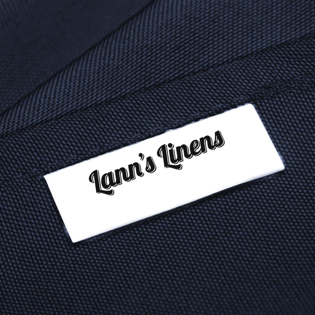 10 Premium 90" Round Tablecloths for Wedding/Banquet/Restaurant - Polyester Fabric Table Cloths - Navy Blue