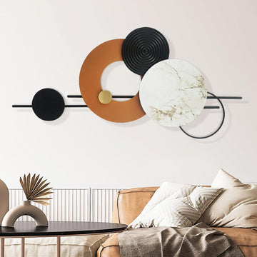 3D Large Metal Wall Art Decor 40" x 19"