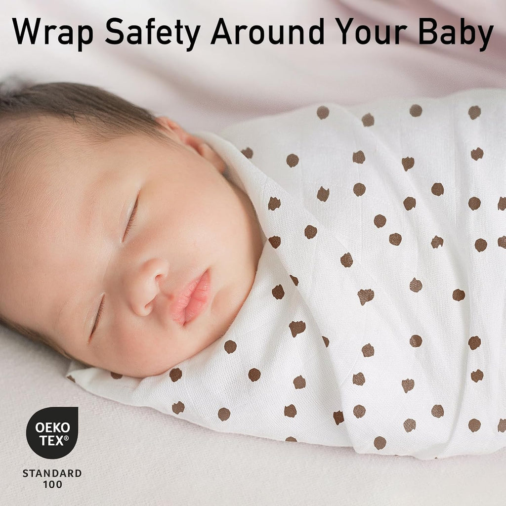 Receiving Blankets Muslin Swaddle Blanket for Newborn Girl Boy