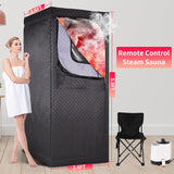 Somavapor Portable Sauna Box Steam Room: Home Sauna Tent Kit for Personal Full Body Use Detox and Relaxation