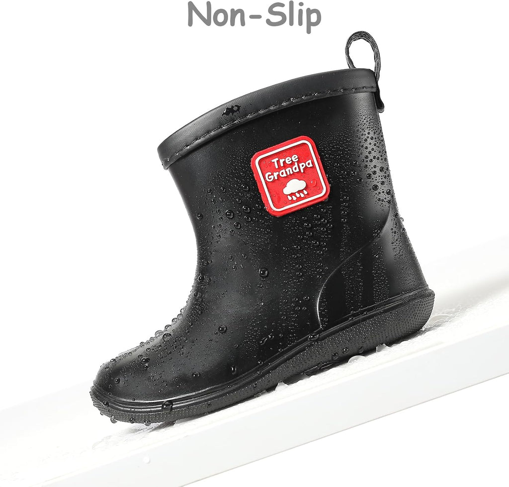 Toddler Rain Boots Waterproof shoes for Boys Girls Lightweight