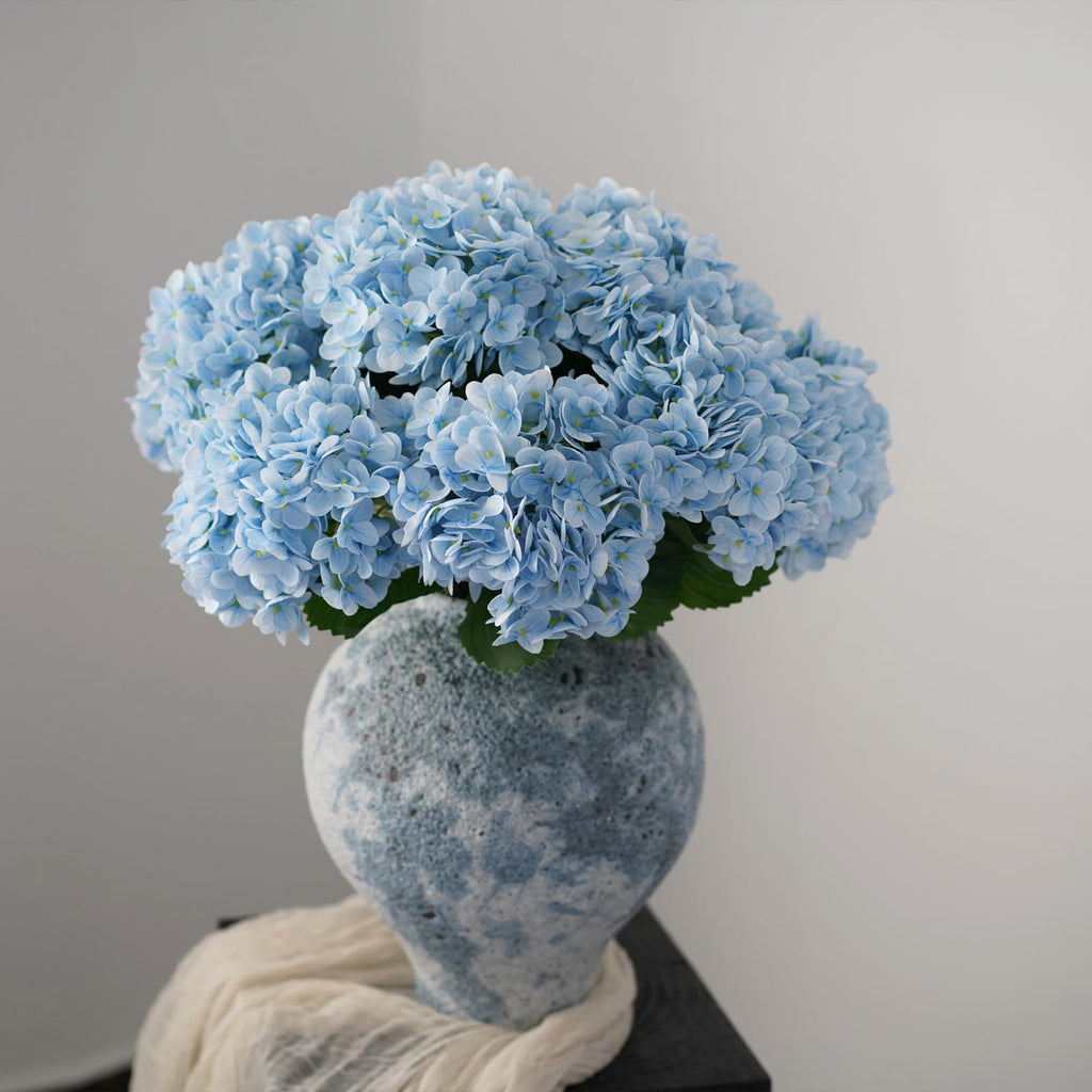 4 Pcs 20In Blue Artificial with Stems