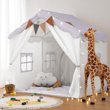 In-1 Kids Play Tent, Indoor Tent with Double Doors