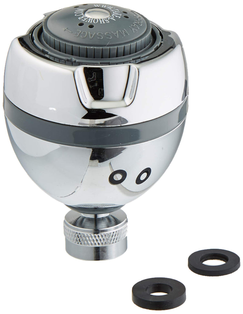 Extreme performance for low water pressure The Fire Hydrant Spa Short Chrome Massager Shower Head