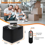 Portable Sauna Steamer Machine with Remote Control, 3L 1200W Upgrated Steam Generator for Sauna, 9 Levels