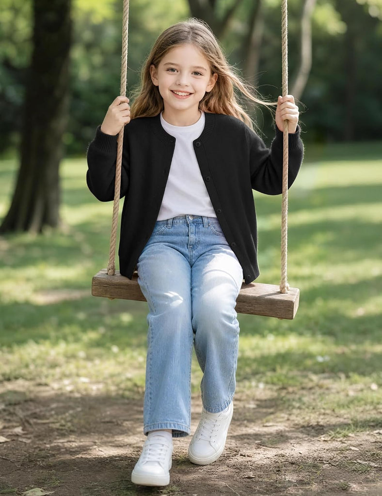 Sweaters School Uniform Knit Sweater