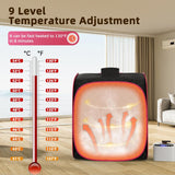 Portable Steam Sauna at Home, 9 Levels Heating, Sauna Tent for Home with Steamer and Folding Chair