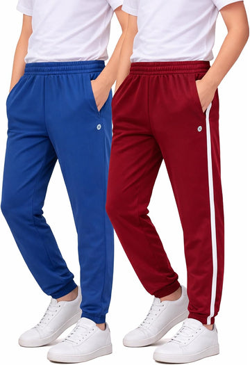 Boys Sweatpants, Pack Performance Joggers, Elastic Waist & Pockets