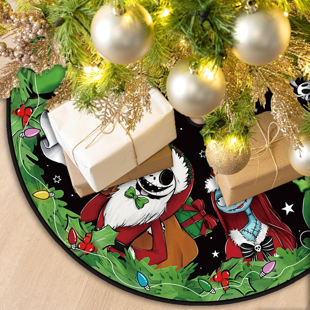 Christmas Tree Skirt 48 Inch New Year Xmas Decorations