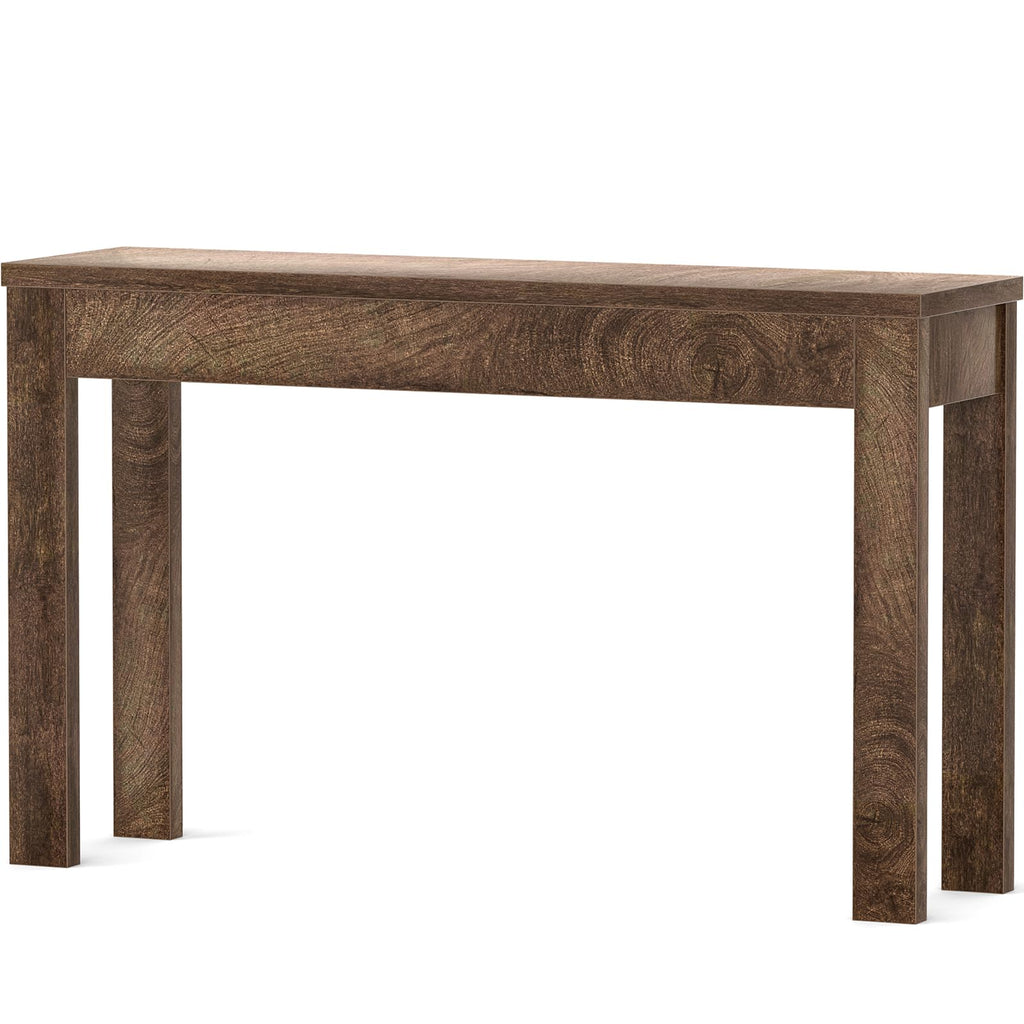 Console Table, 47" Farmhouse Sofa Tables Narrow Long