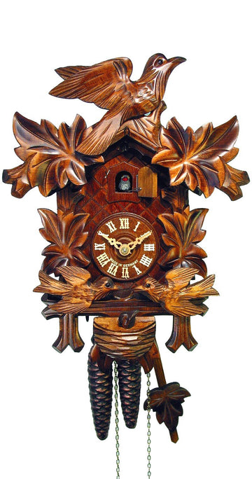 Clock Four Leaves, Feeding Birds, Nest 1.0074.01.C