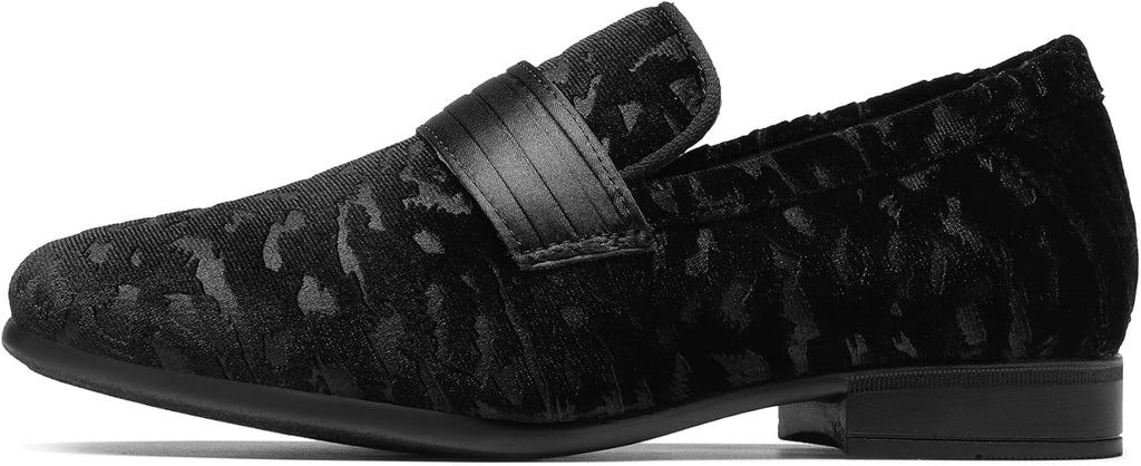 Boy's Dress Shoes Tuxedo Loafers