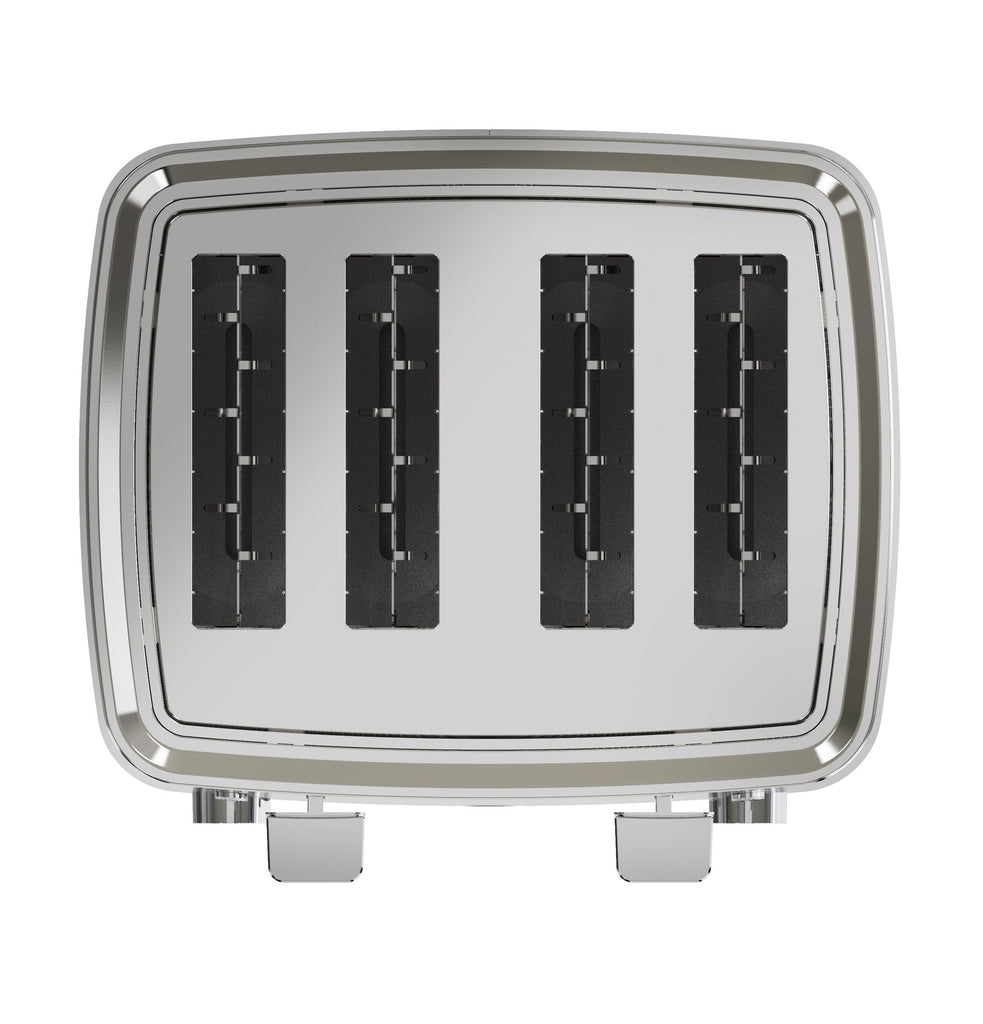 GE 4 Slice Toaster | Extra Wide Slots for Bagels, Breads, Waffles & More | 7 Shade Options | Countertop Kitchen