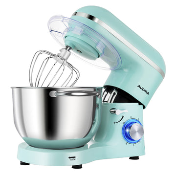 Stand Mixer,6.5-QT 660W 6-Speed Tilt-Head Food Mixer, Kitchen Electric Mixer with Dough Hook, Wire Whip & Beater