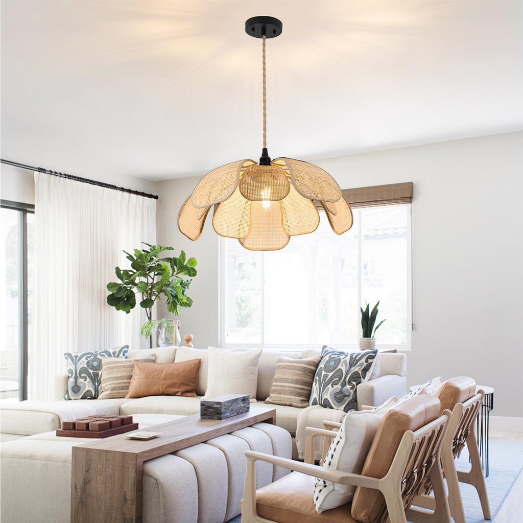 20 Inch Boho Flower Chandeliers