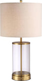 O’Bright Luma - Battery Powered Table Lamp, Cordless Glass Bedside Lamp with Rechargeable 10,000mAh 