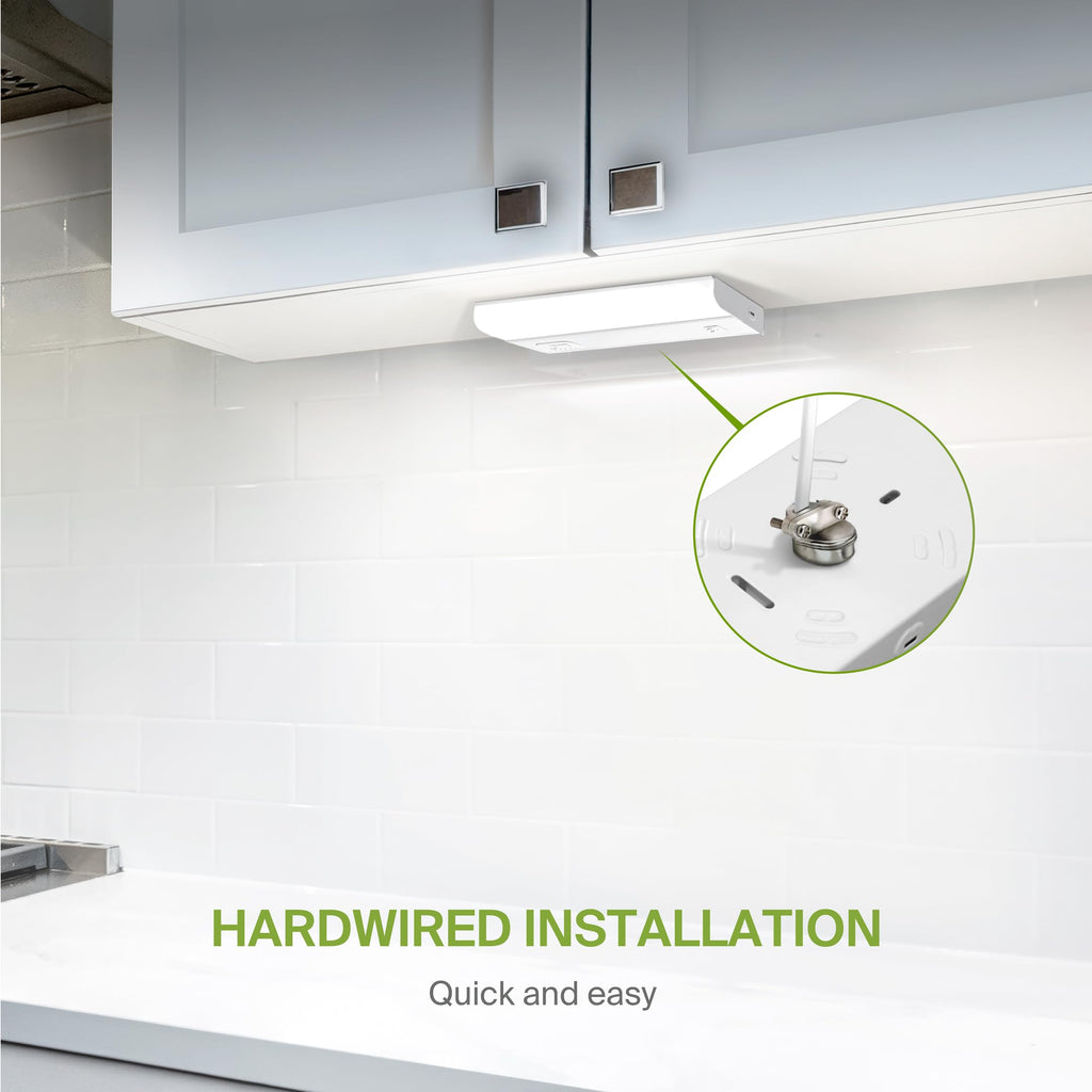 LED Under Cabinet Lighting Hardwired, 9 Inch 4W