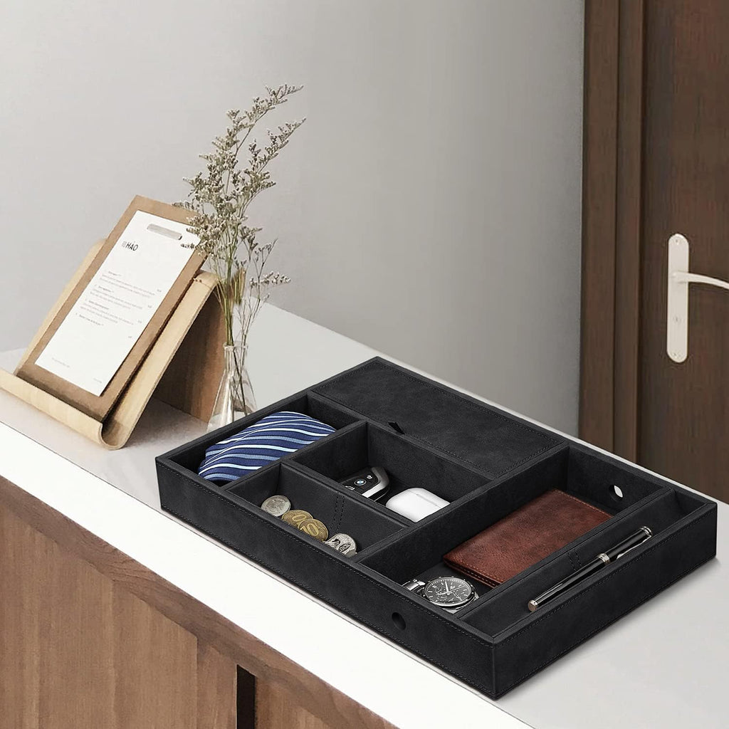 Valet Tray Desktop Organizer Catchall EDC Tray