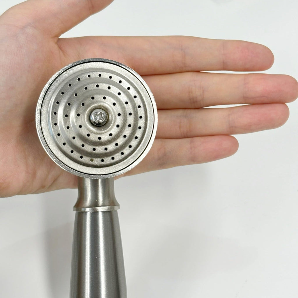 Brushed Nickel Hand Shower, Telephone Style Replacement Sprayer