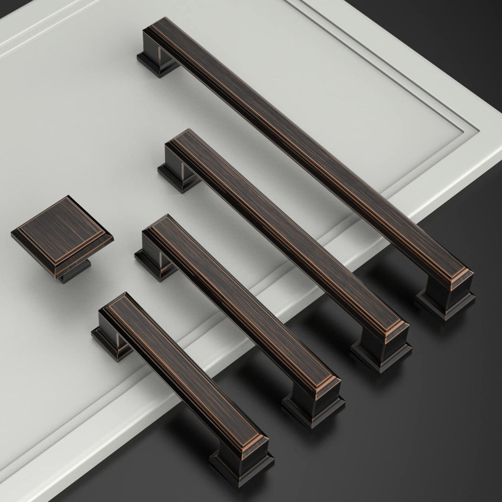 5 Pack 7.5 inch Oil Rubbed Bronze Kitchen Cabinet Handles