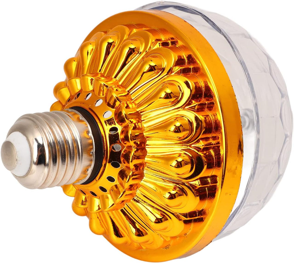 LED Full Color Rotating Lamp, RGB Color Changing Light Bulb with Music Sync for Party Home Nightclub Bar Wedding