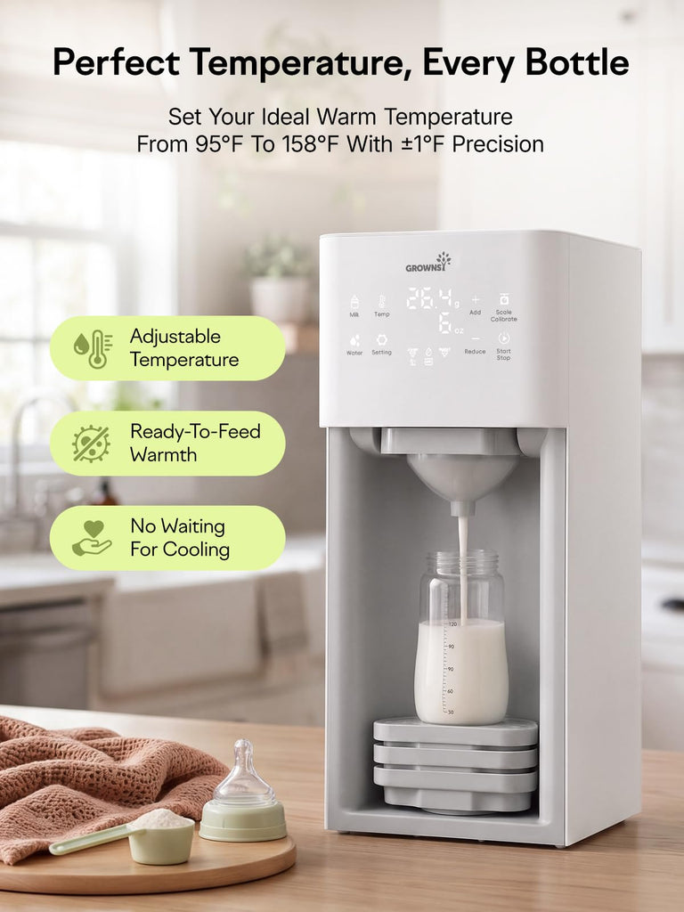 Baby Formula Dispenser, Ultra-Precise Automatic Formula Maker