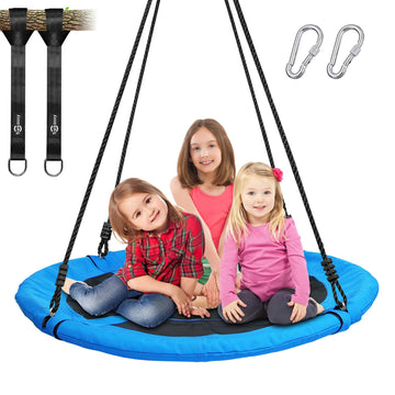40" Saucer Tree Swing, Heavy Duty Swing for Kids & Adults