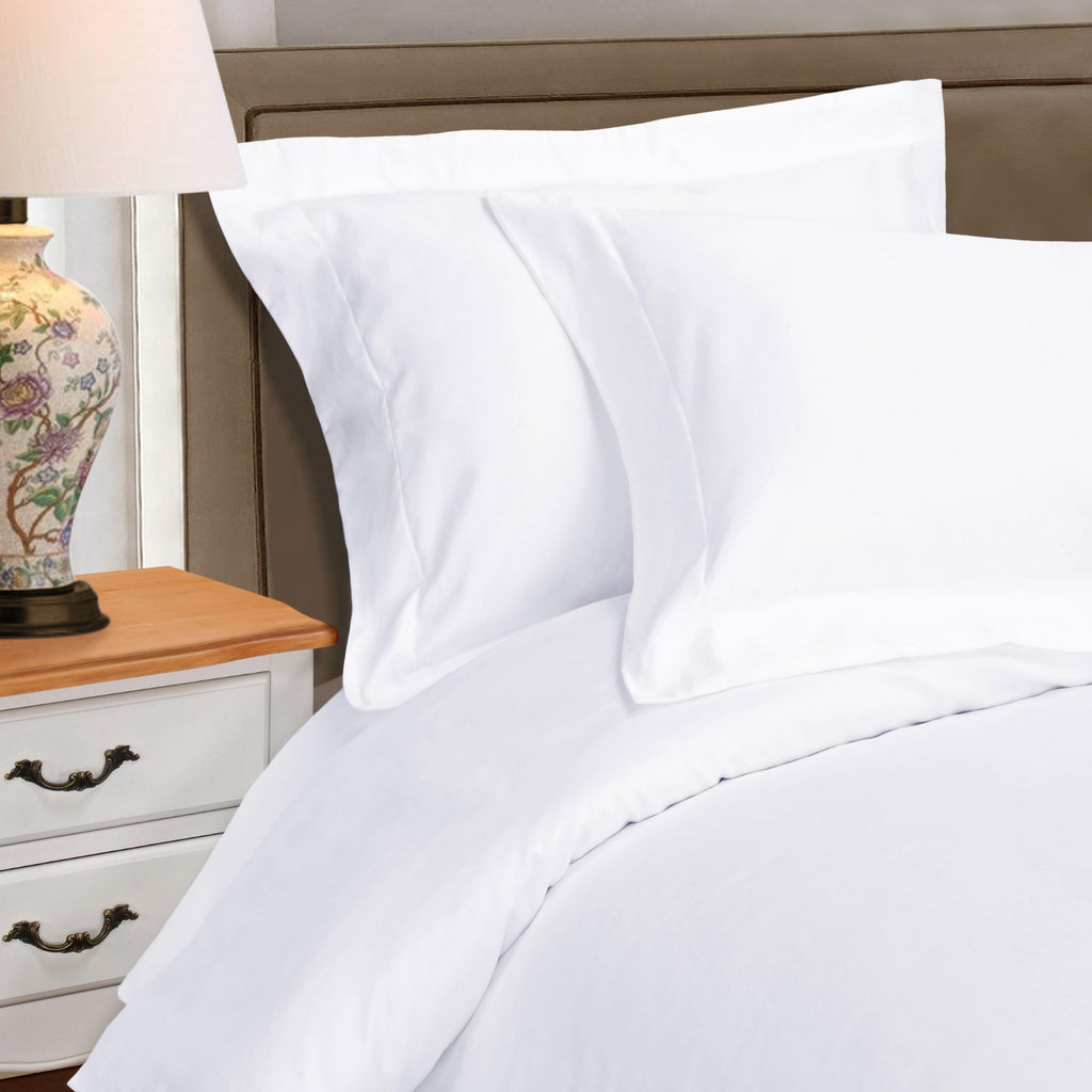 Egyptian Cotton 1000 Thread Count Duvet Cover Set, Bed Covers, Includes 1 Duvet Cover with Button Closure, 2 Pillow
