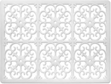 Extra Large, Thick, Silicone Trivet for Hot Dishes, Pots, and Pans, Heat Resistant Mat for Countertop, Hot Pad, Easy