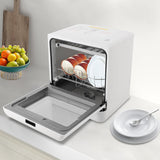 Portable Countertop Dishwasher, 800W Dishwasher, Household Mini Dishwasher, Four Cleaning Modes