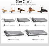 Orthopedic Dog Bed Large Sized Dog with Pillow 36''X24''